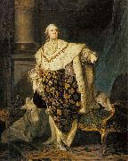 Joseph-Siffred  Duplessis Louis XVI in Coronation Robes oil painting on canvas